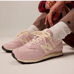 New Balance Womens 574 Classic Rose Suger